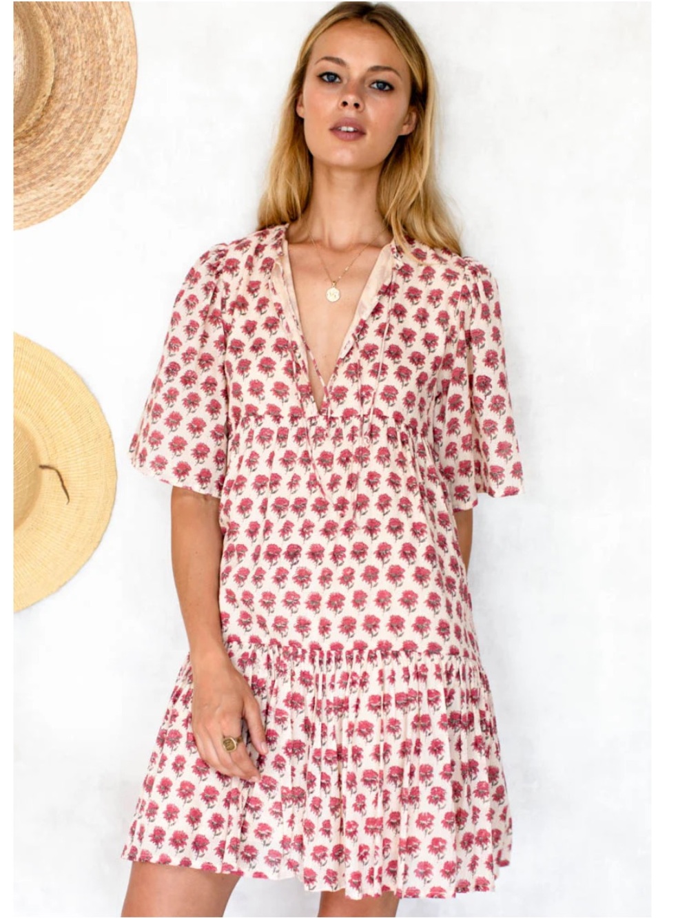 Emerson Fry India Collection Isla Dress Alma Print M/L